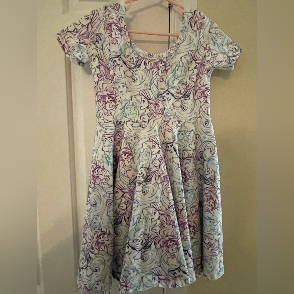 EUC Wild Rich Kids Ariel Mermaid Twirl Dress size 7/8